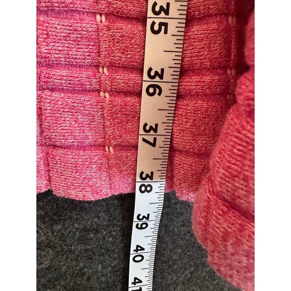 NWT Adelyn Rae Pink Fit Flare Dress L Sylvie Knit $105 - Picture 8 of 9
